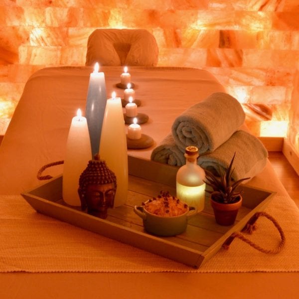 Guest enjoying spa treatment 